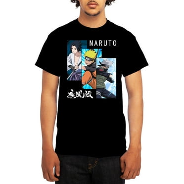 Naruto Shippuden Men's Short Sleeve Graphic Tee