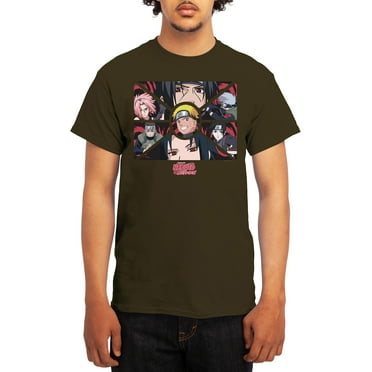 Naruto Shippuden Men's Short Sleeve Graphic Tee