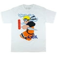 thumbnail image 1 of Naruto Shippuden Men's T-Shirt Kunai Strike Pose Graphic Print Crewneck Tee, 1 of 5