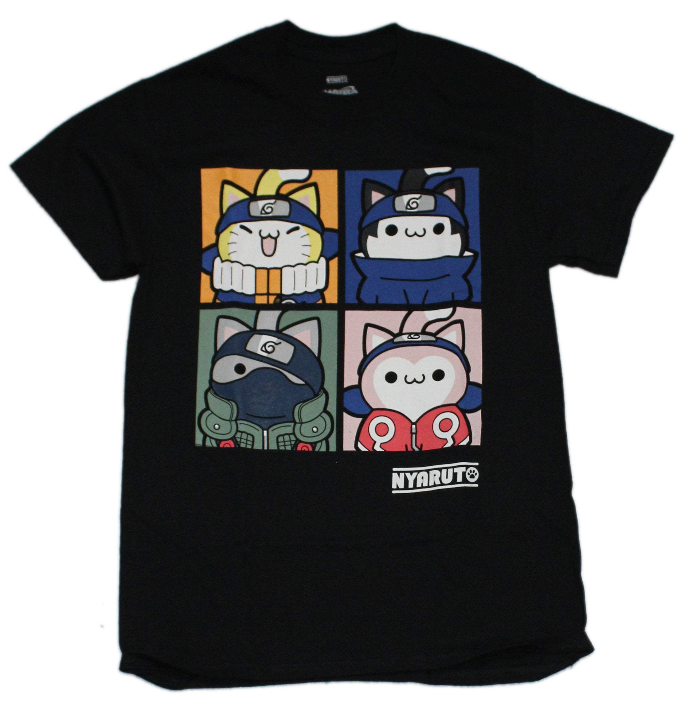 Naruto Shippuden X Hello Kitty And Friends Character Boxes T-Shirt