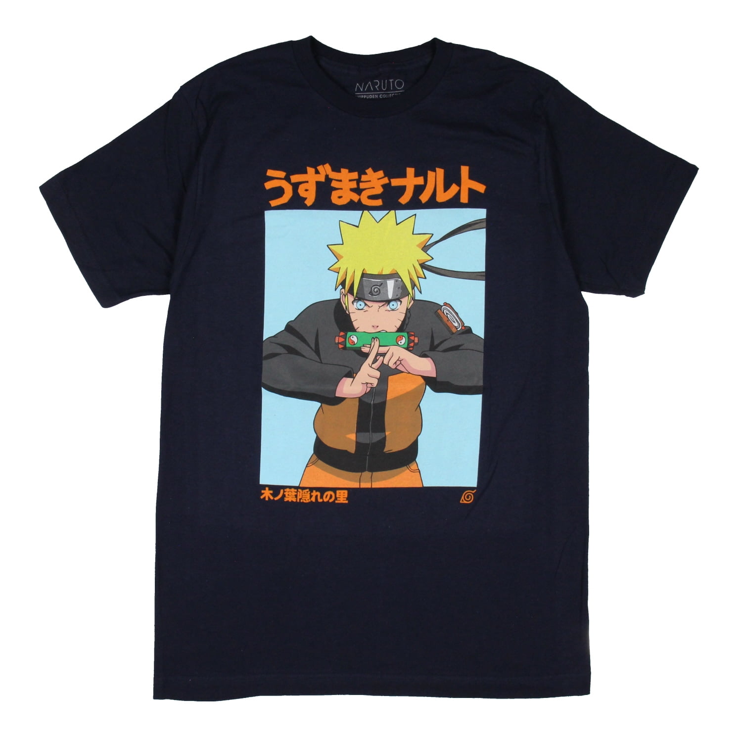 NARUTO Shippuden Character Print T-Shirt Men's M /eaa452873