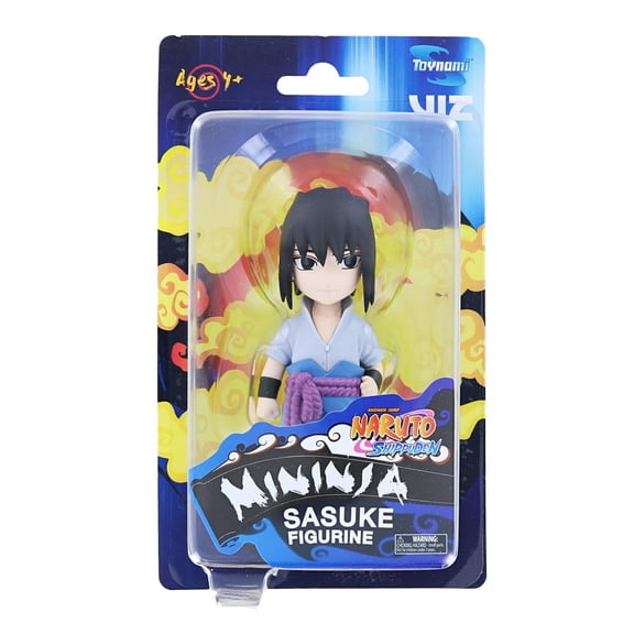 Naruto Shippuden Mininja 4 Inch Figurine Series 1 | Sasuke
