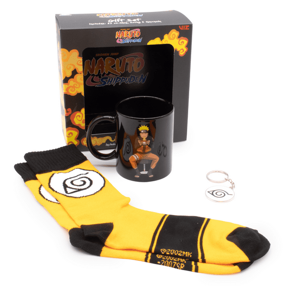 Naruto Shippuden Mug Gift Set Bundle