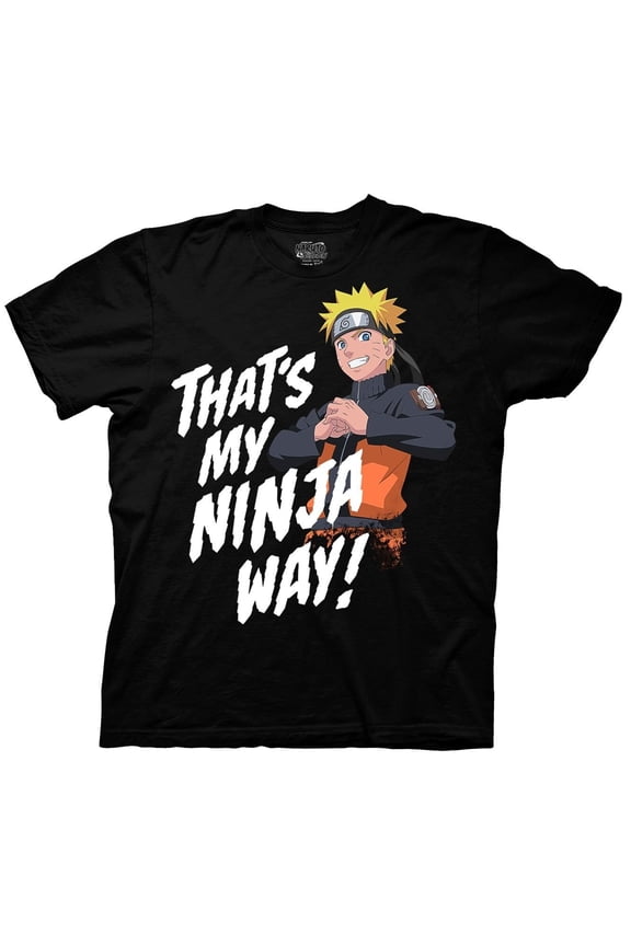 Naruto Shippuden My Ninja Anime Adult T-Shirt M