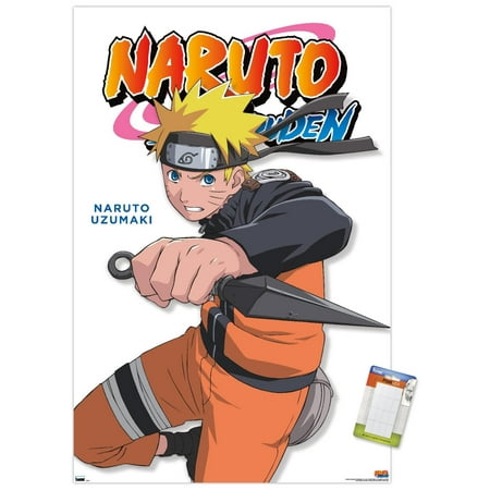 Naruto Shippuden - Naruto Feature Series Wall Poster, 14.725" x 22.375"