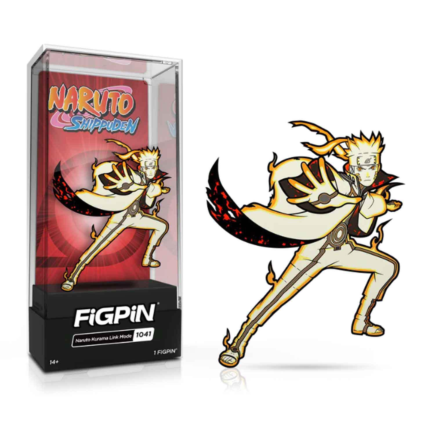 Naruto Shippuden Naruto Kurama Link Mode FiGPiN #1041 Anime