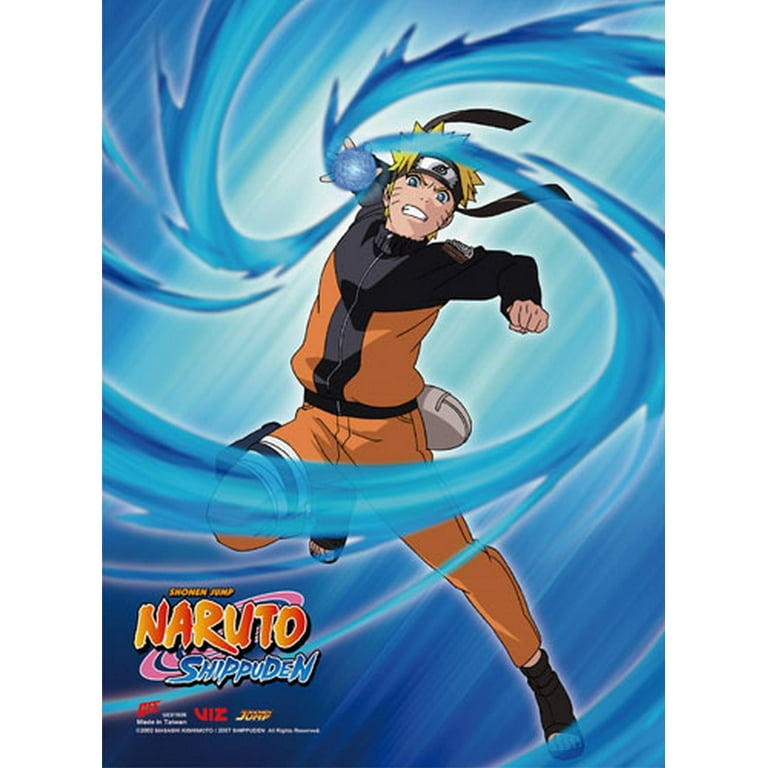 Naruto Shippuden- Naruto Rasengan Ss Wall Scroll 18.5X25.2