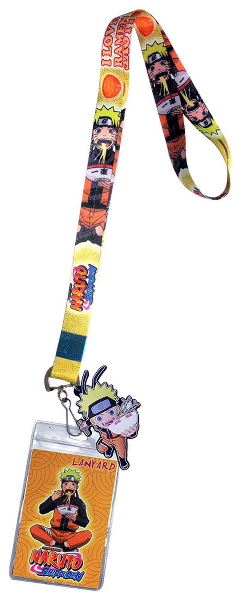Naruto Shippuden - Naruto Uzumaki Lanyard - Walmart.com