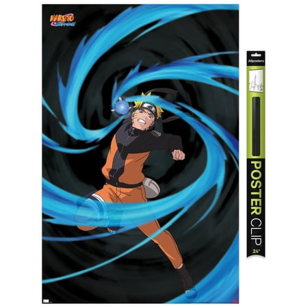 Naruto Shippuden - Naruto Uzumaki Wall Poster, 22.375" x 34"