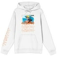 thumbnail image 1 of Naruto Shippuden Naruto with Kanji Mens White Graphic Hoodie - S, 1 of 2