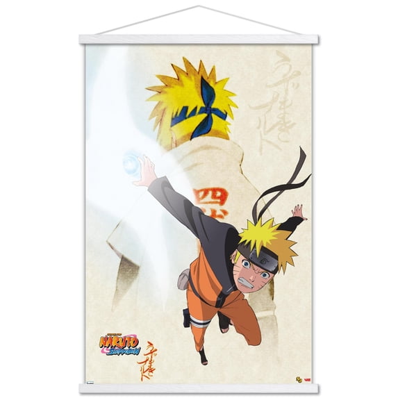 Naruto Shippuden - Powers Wall Poster with Magnetic Frame, 22.375" x 34"