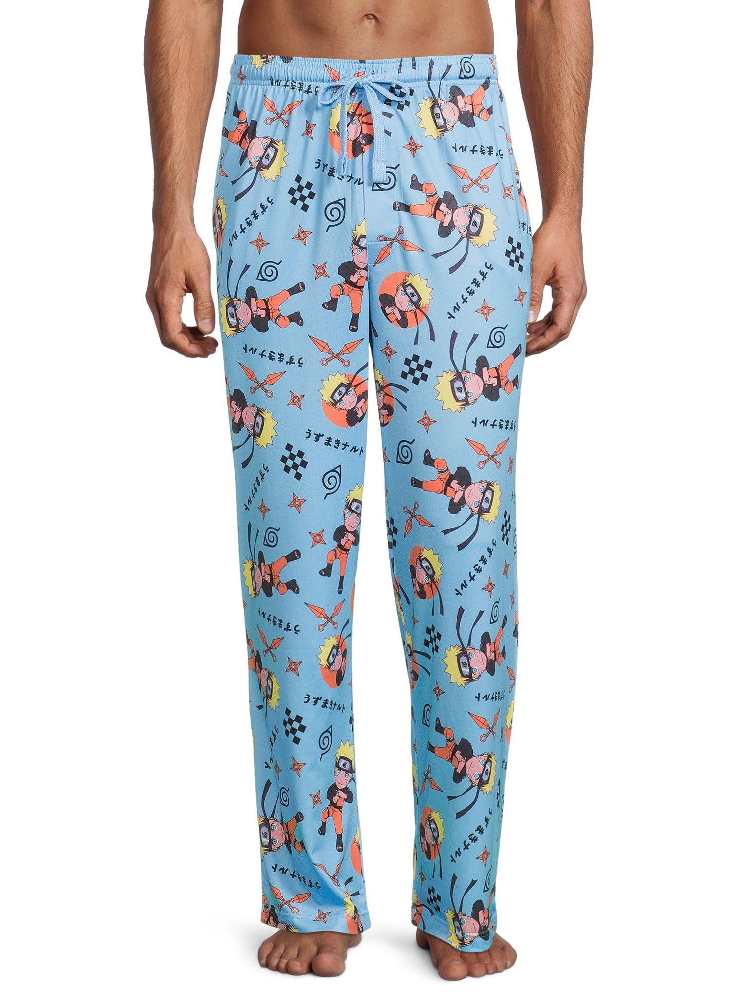 Naruto Shippuden Printed Anime Sleep Pants Pajamas (Men's) 1 Pack -  Walmart.com