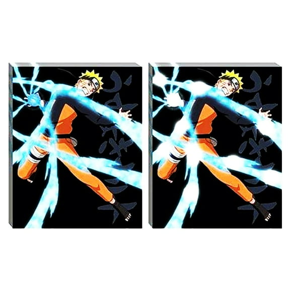 Naruto Shippuden Rasengan 20"x16" Light-Up Canvas Wall Art