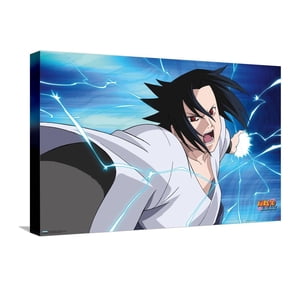 Naruto Shippuden - Sasuke Canvas Wall Poster, 14.725" x 22.375"