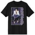 thumbnail image 1 of Naruto Shippuden Sasuke Uchiha Character Men's Black Graphic Tee-3X-Large, 1 of 6