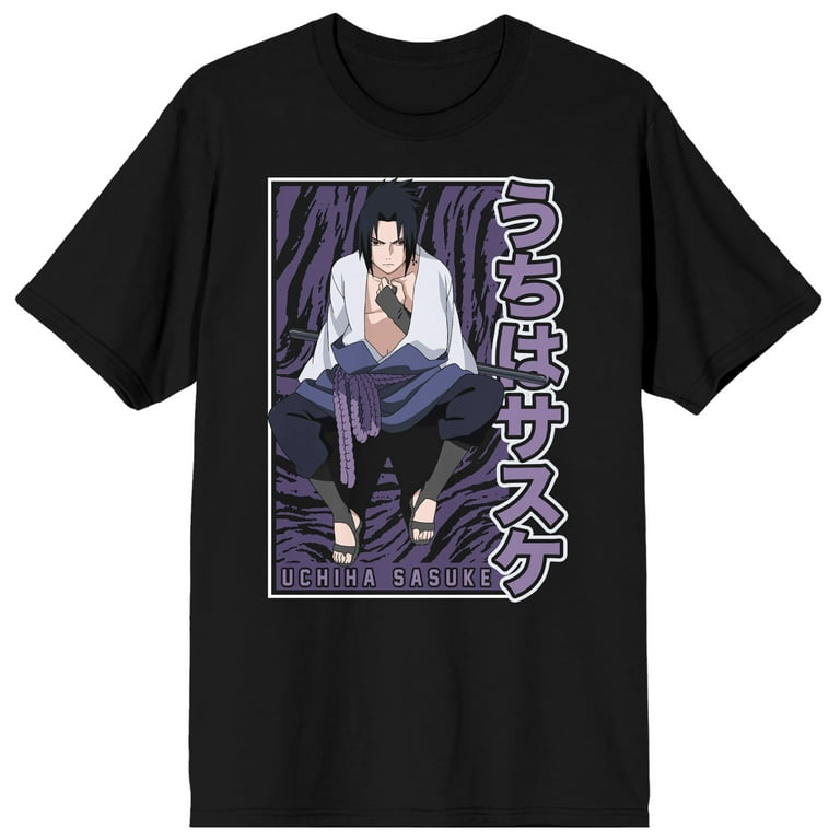 T shirt sasuke bershka hot sale