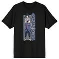 thumbnail image 1 of Naruto Shippuden Sasuke Uchiha Men's Black Graphic Tee-Large, 1 of 2