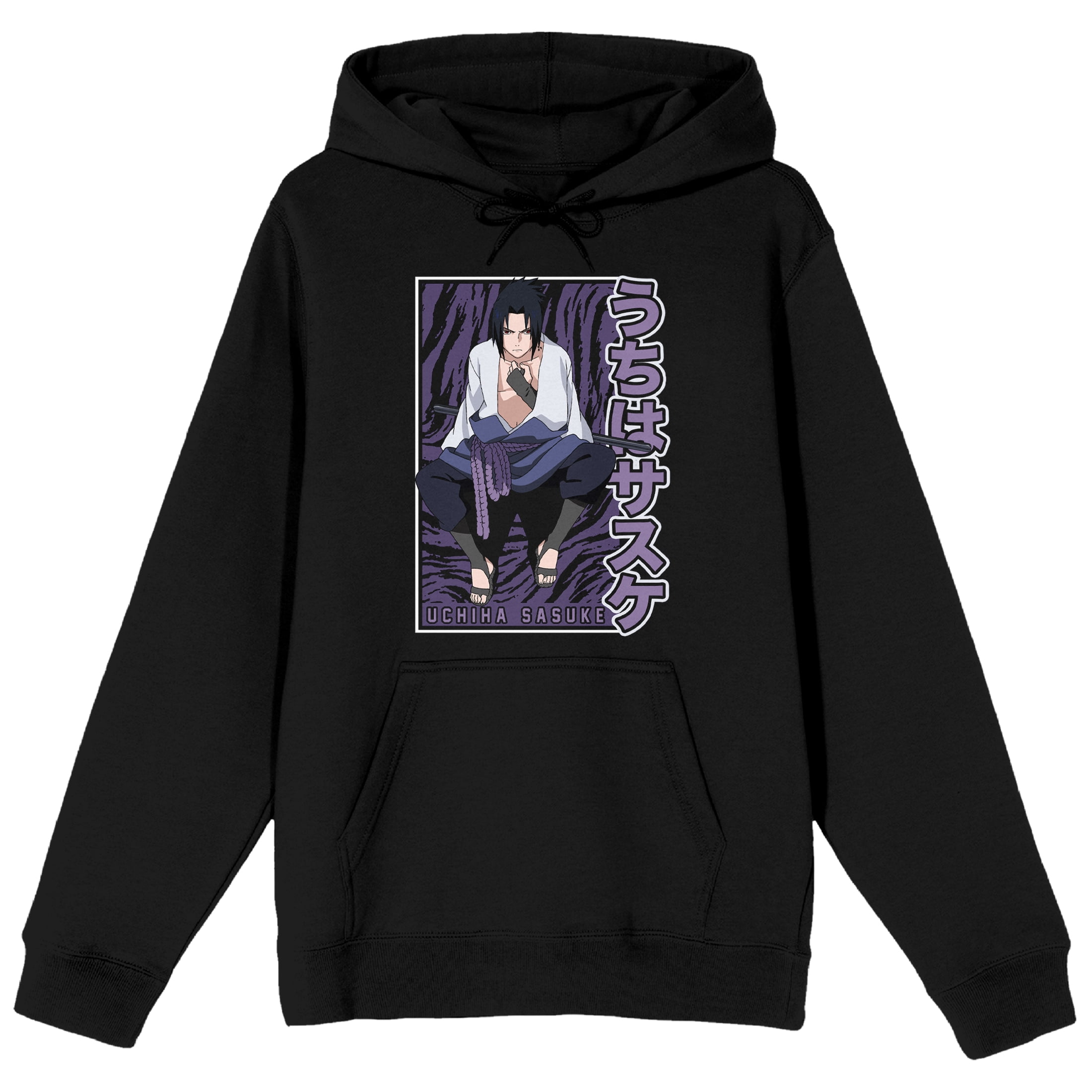 Hoodie zippé Naruto Shippuden Sasuke Uchiha - Maison Otaku