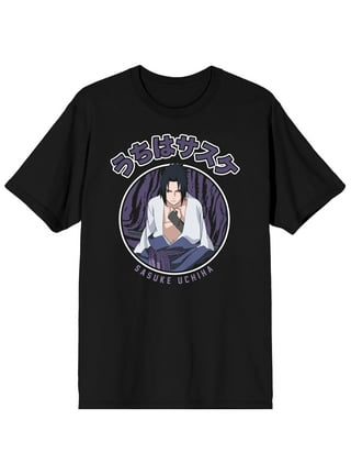 Naruto Classic Sasuke Side View Boy's White T-Shirt  
