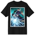 thumbnail image 1 of Naruto Shippuden Sasuke and Kakashi Men's Black T-Shirt-XS, 1 of 3