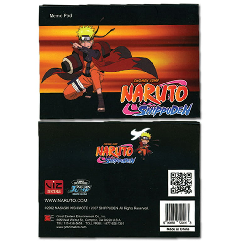 Marque-place Naruto Shippuden© en carton x8