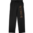 thumbnail image 1 of Naruto Shippuden Symbols Men's Black QT Sleep Pajama Pants-Small, 1 of 7