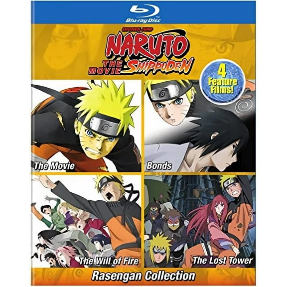Naruto Shippuden The Movie Rasengan Collection (4pk/BD) [Blu-ray]