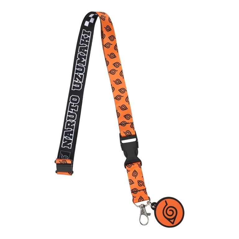 Naruto Shippuden The Nine 22-Inch Lanyard with Rubber Charm and