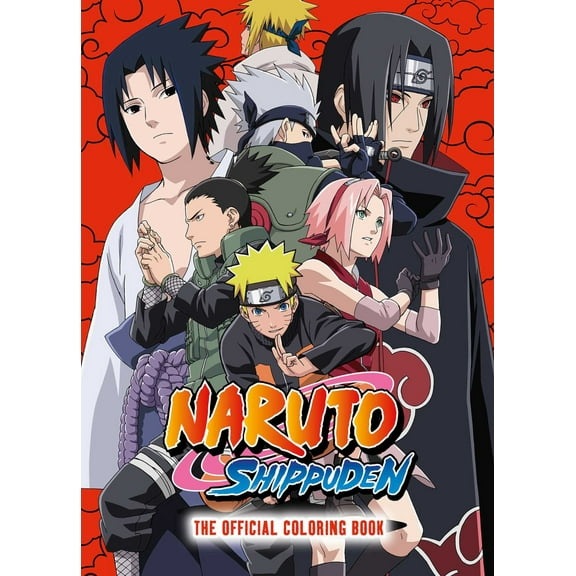 NARUTO SHIPPUDEN: the Official Coloring Book (Paperback)