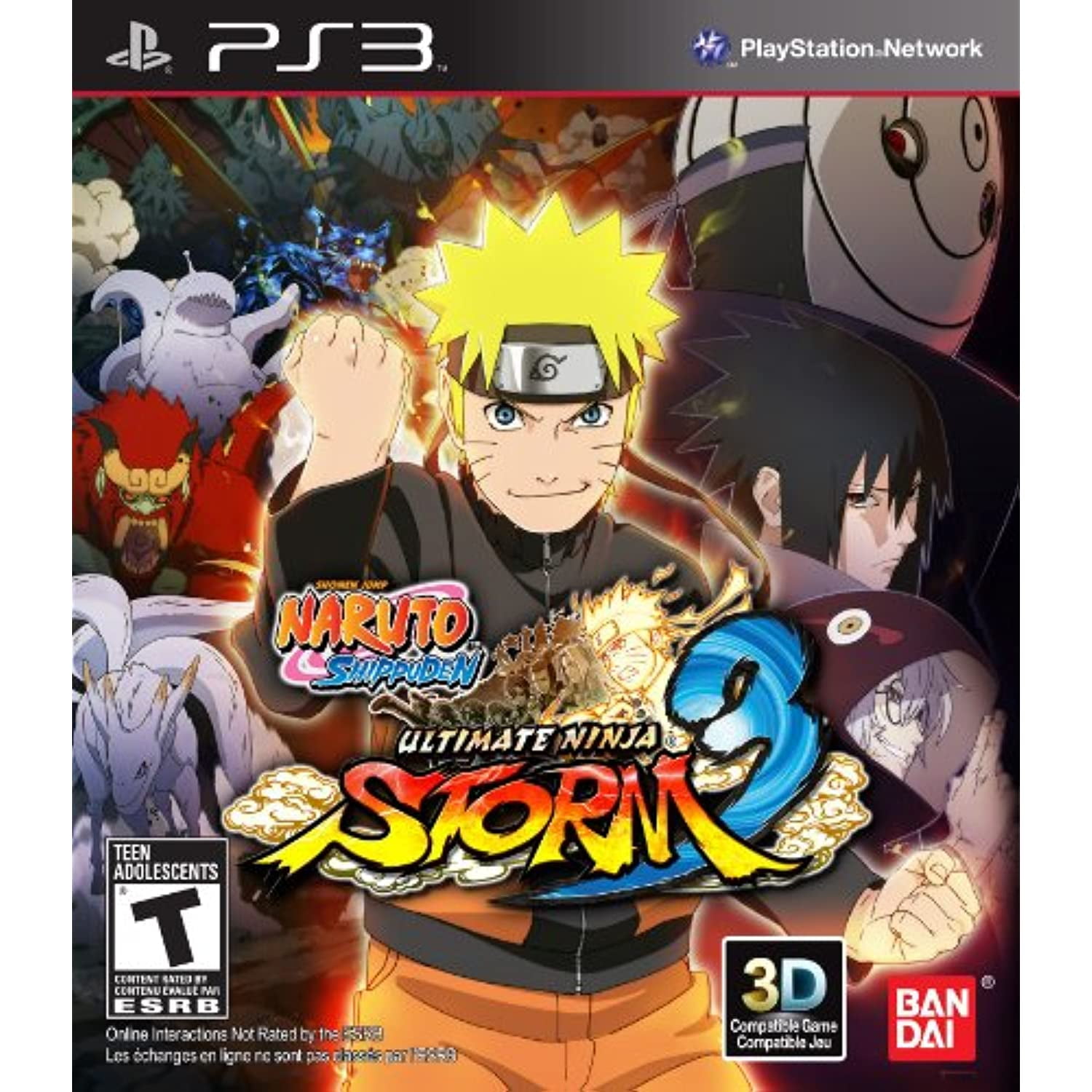 Naruto shippuden: ultimate ninja storm 3 (ps3) usado playstation 3