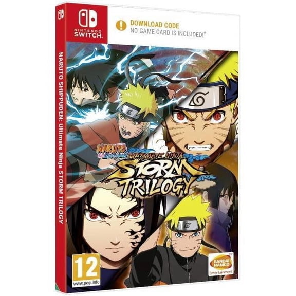 Naruto Shippuden Ultimate Ninja Storm Trilogy (Code in Box) (UK) (Nintendo Switch)