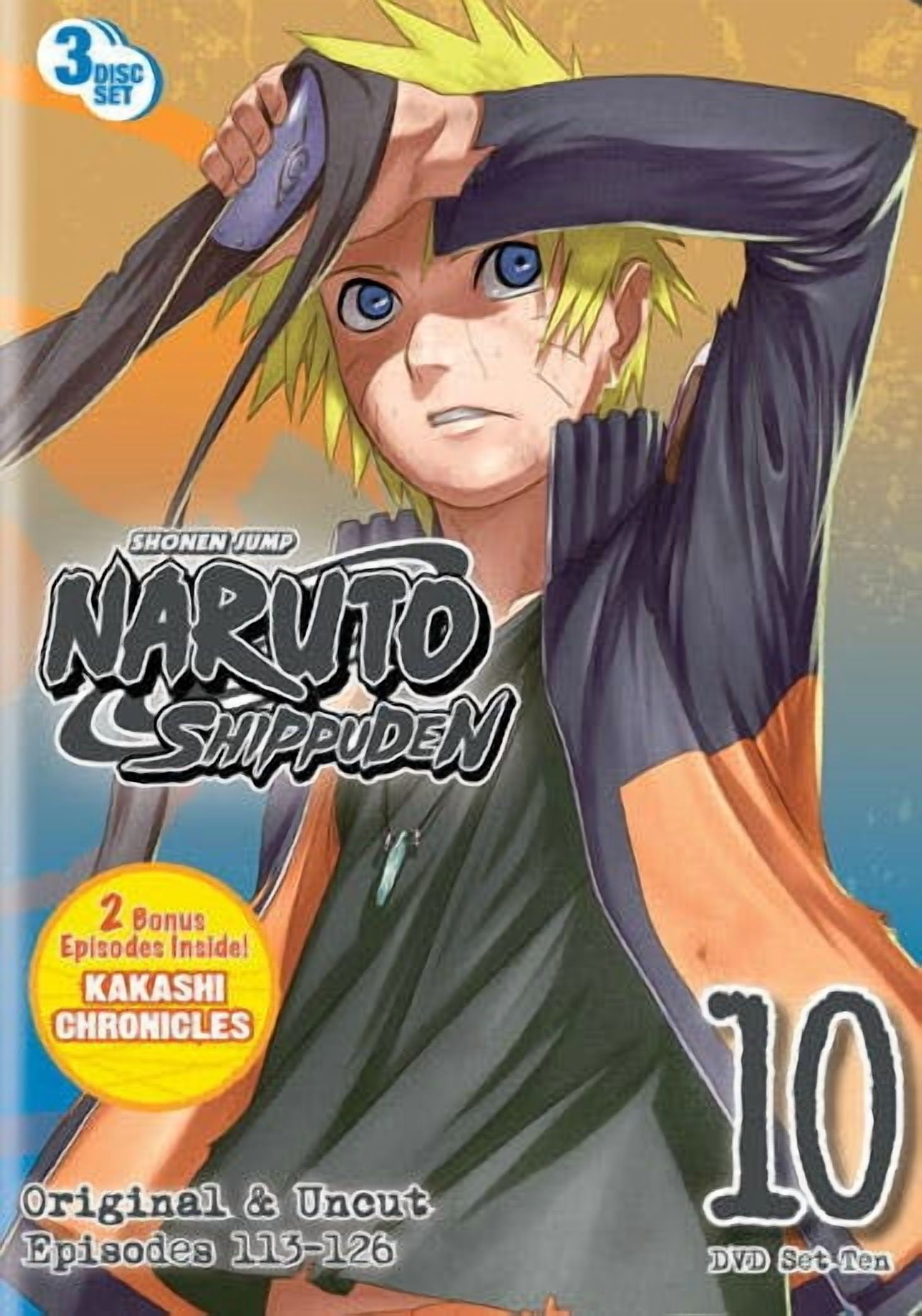 アニメ　NARUTO フィフスシーズン　DVD全10巻セット Naruto Shippuden Uncut Set 10 (DVD Boxed Set) [DVD] - Walmart.com