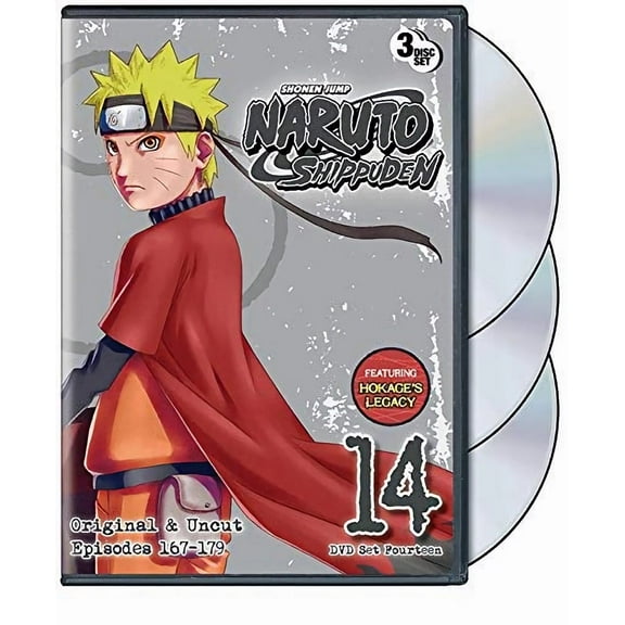 Naruto Shippuden Uncut Set 14 (DVD) [DVD]