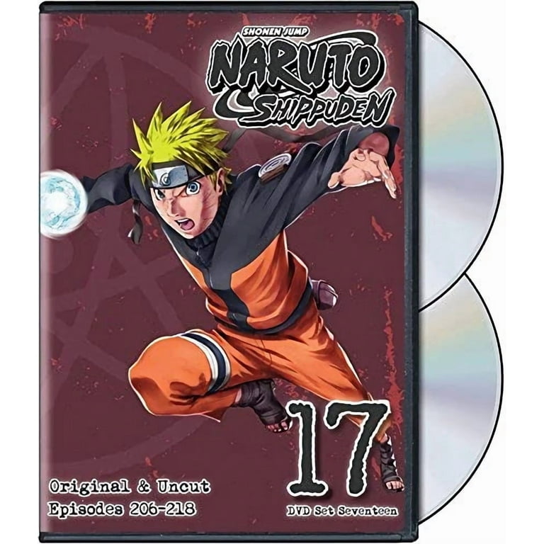 Naruto Shippuden Uncut Set 17 (DVD) [DVD] - Walmart.com