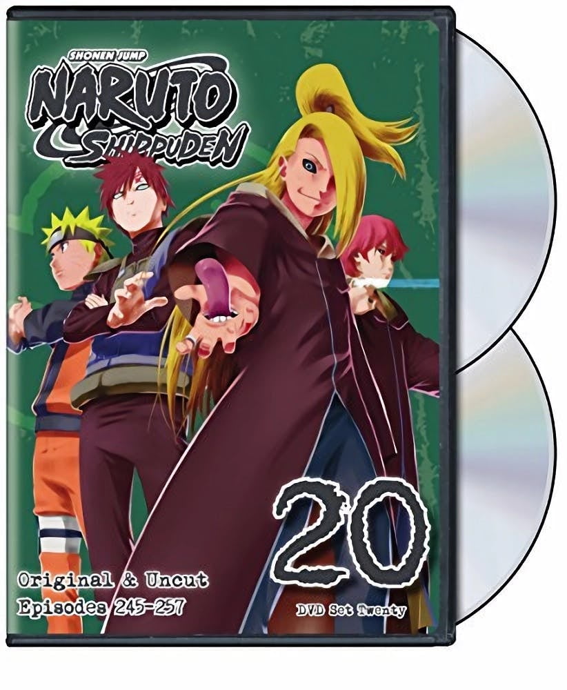 Naruto Shippuden Uncut Set 20 (DVD) [DVD] - Walmart.com