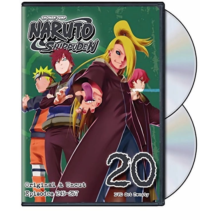 Naruto Shippuden Uncut Set 20 (DVD) [DVD] - Walmart.com