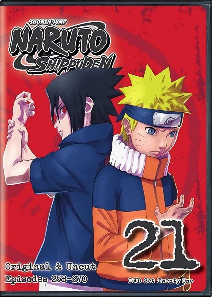 Naruto Shippuden Uncut Set 21 (DVD) [DVD] - Walmart.com
