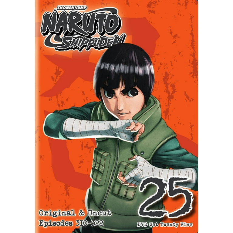 Naruto Shippuden Uncut Set 25 DVD Set DVD Walmart
