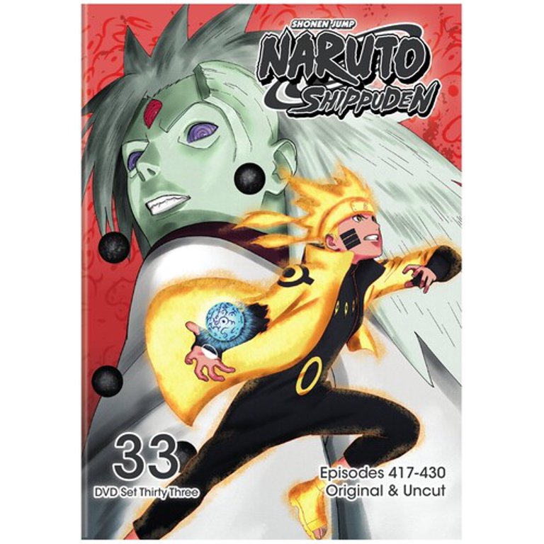 Naruto Shippuden Uncut Set 33 (DVD) - Walmart.com