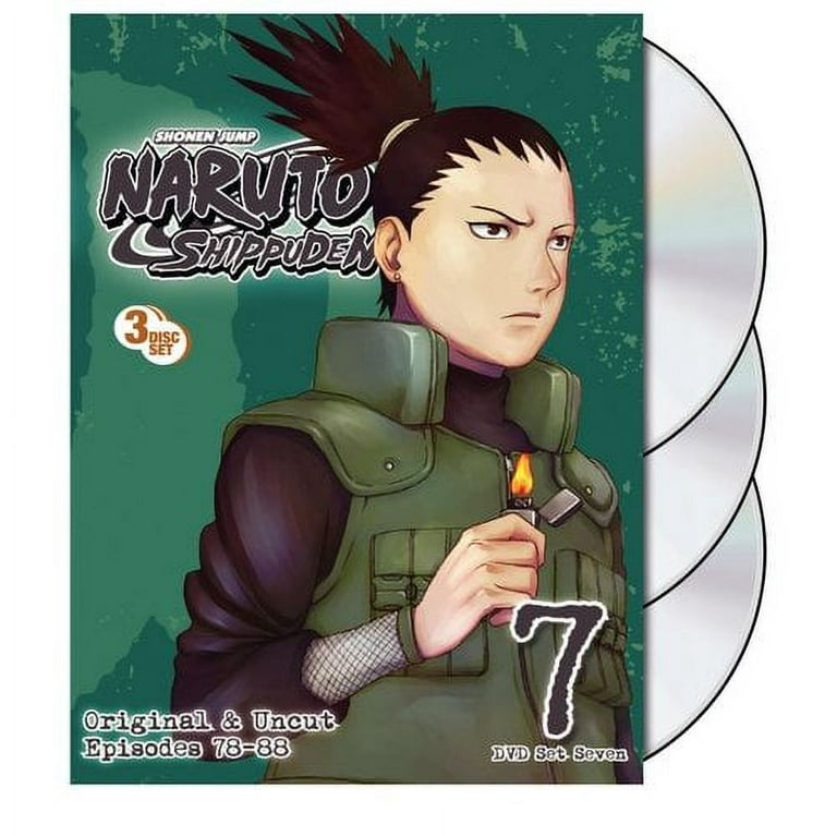 Naruto Shippuden - Shined Jump (DVD 3 Disc Set) Original & Uncut Ep 113-126