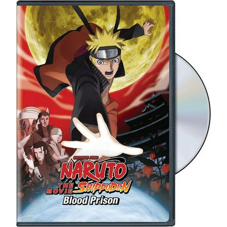 Naruto Shippuden the Movie Blood Prison DVD Viz Media Anime