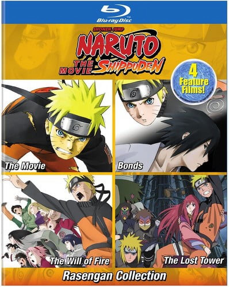 Naruto Shippuden: The Movie - The Lost Tower Blu-ray (Наруто 7: Потерянная  башня / Gekijōban Naruto Shippыden: Za Rosuto Tawв) (Russia)