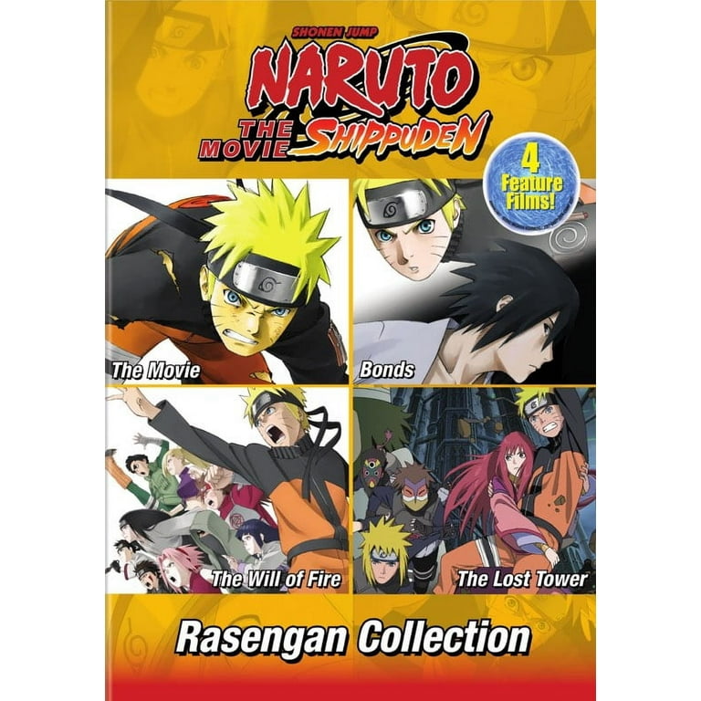 Naruto Shippuden The Movie Rasengan Collection DVD Walmart