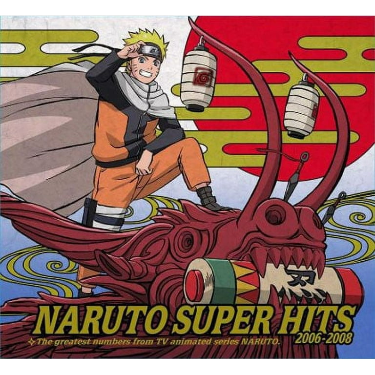 ＮＡＲＵＴＯ Naruto Super Hits 2006-08 (CD) - Walmart.com