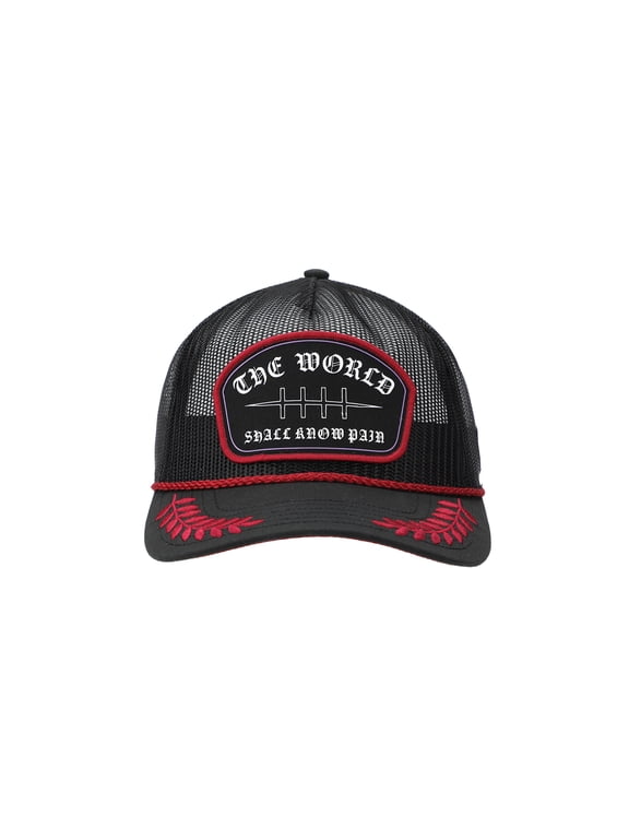 Naruto The World Adult Black Retro Full Mesh Cap