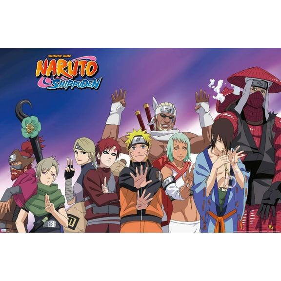 Naruto - Together Wall Poster, 22.375" x 34"