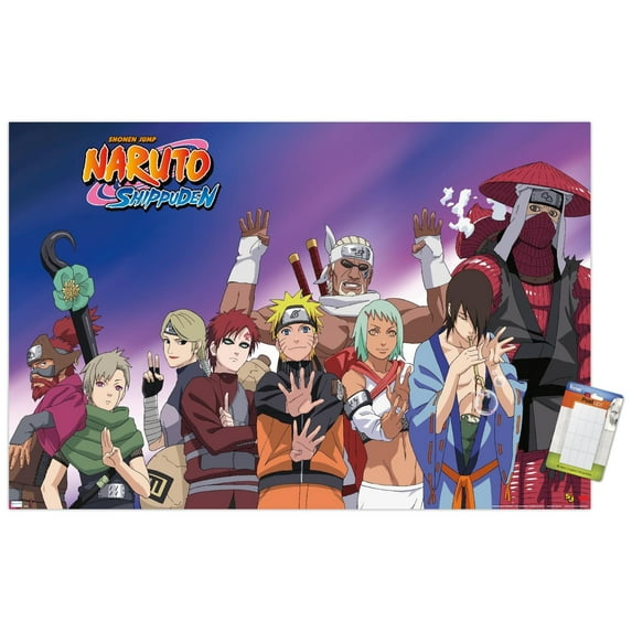 Naruto - Together Wall Poster, 22.375" x 34"