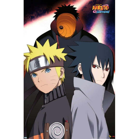 Naruto - Trio Wall Poster, 14.725" x 22.375"