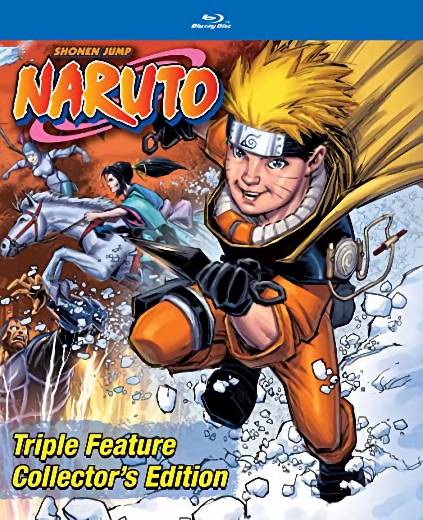 Naruto Triple Feature Collector's Edition (Steelbook/BD) [Blu-ray