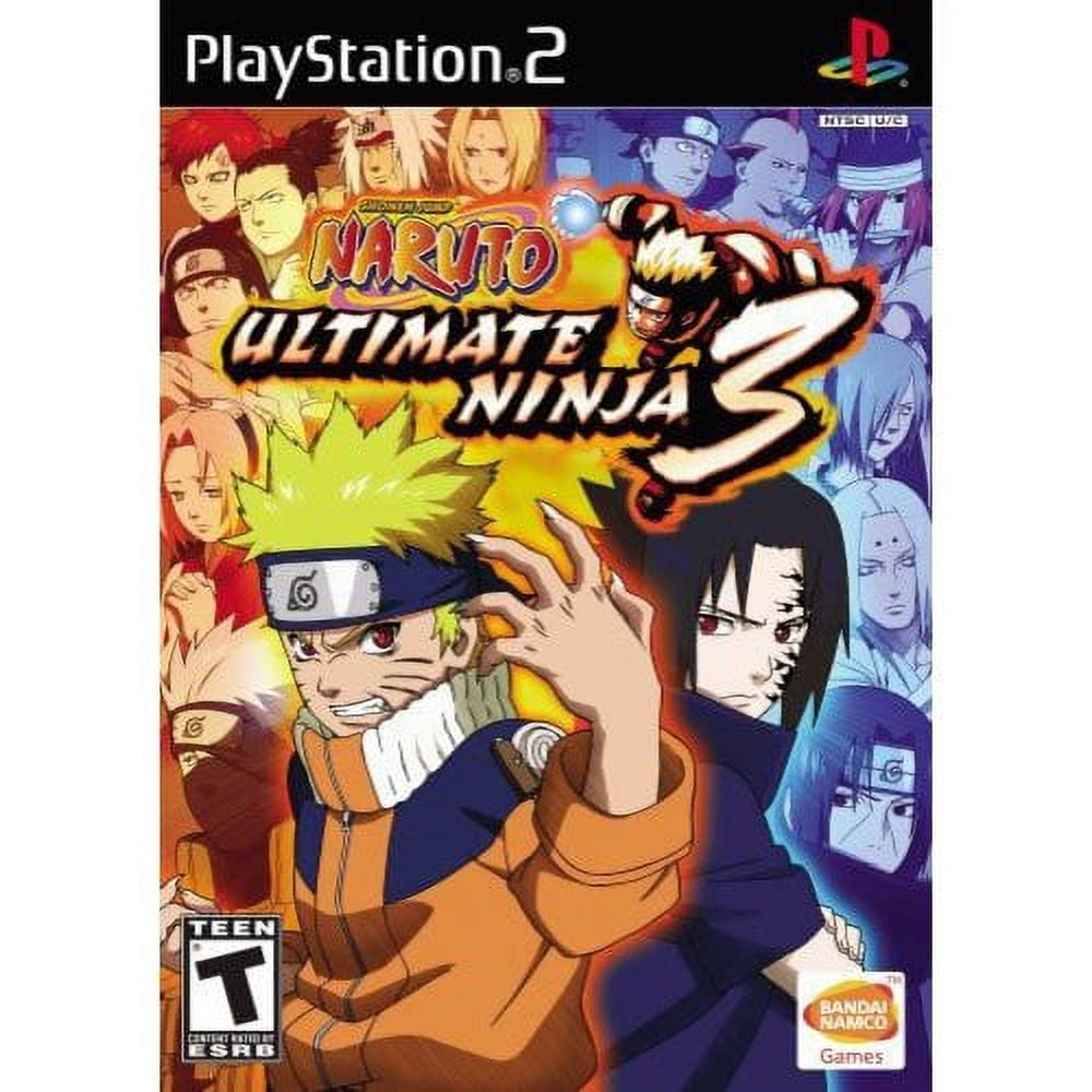 Jogo Ps2 Original Naruto Shippuden Ultimate Ninja 4 Completo